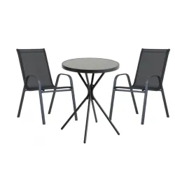 Baštenski set Dubai 2 stolice 