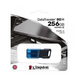USB Kingston DT80M/ 256GB USB Type-C DataTraveler read 200MB/s read