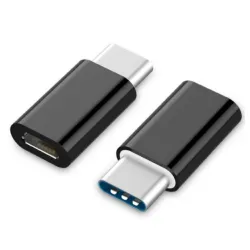 A-USB2-CMmF-01 Gembird USB 2.0 na Type-C adapter (CM/MicroUSB-F), black