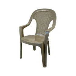 Stolica Valentina Ratan svetla moka 