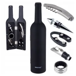Vinski poklon set 5 delova u obliku flaše Kinghoff KH1166