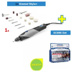 Višenamenski alat Dremel Stylo+ sa poklonom Set pribora SC690
