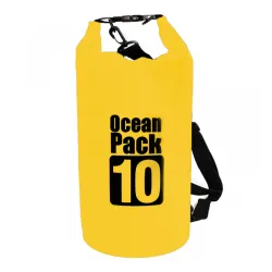 Vodootporna torba 10L žuta 