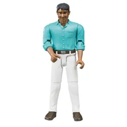 Figura čovek beli jeans Bruder