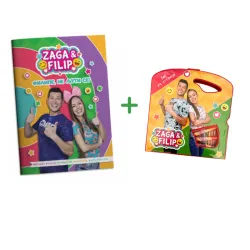 Zaga i Filip - Set za crtanje + bojanka Filipe ne ljuti se