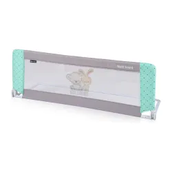 Zaštitna ograda za krevet Grey & Green Friends