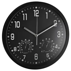 Zidni sat analogni sa termometrom i hidrometrom 14ZS188B