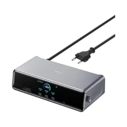 Prime Docking Stanica 140W, 14u1, Display Link, siva