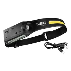 LED naglavna lampa 2 u 1 - NEO TOOLS 99-097
