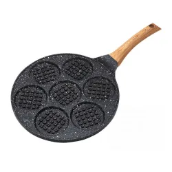 KINGHOFF KH1668 TIGANJ ZA MINI PALAČINKE VAFLE ALUMINIJUM 26.5CM