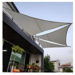 Solarno trouglasto jedro 4x4x4m Gray ModernHome