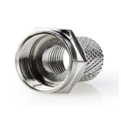 CON-FC-001 **  F muski konektor za RG6 kabl, 6.6mm, Zinc Alloy min.25kom (10,4)