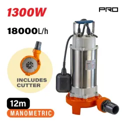 Potapajuća pumpa za prljavu vodu sa seckalicom - NAKAYAMA SP1315