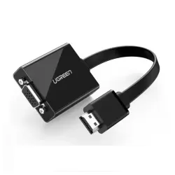 Adapter koverter HDMI-VGA M/Ž Ugreen MM103 0.25m