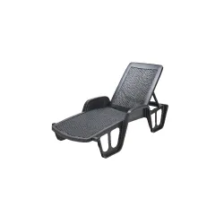 Baštenska ležaljka plastična sklopiva Pool Antracite