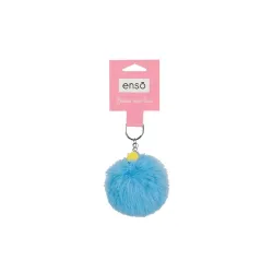 ENSO FLUFFY CHARMS dečiji privezak - plava