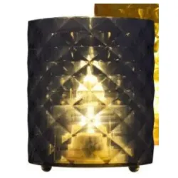 Mini LED svecnjak Sivi 60x70mm (cena je za 1kom)