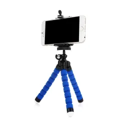 Stativ Tripod za mobilni telefon Mini Soft plavi