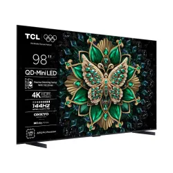 Televizor TCL 98C6K/MiniLED-QLED/98"/4K UHD/144Hz/Google TV/crna