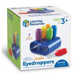 Velike pipete na stalku