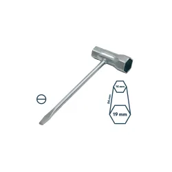 A343 - ključ za svećice Villager 19 x 14 x 70