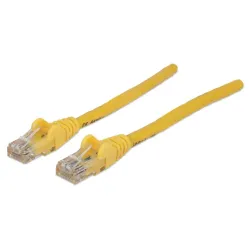 LAN UTP kabl intellinet 342346 Cat6 CCA/Žuti/1m