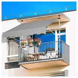 Balkonska Tenda 300x120cm Siva