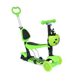 Trotinet 5u1 Bubamara - Bubamara zelena - Trotineti za decu