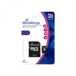 MEDIARANGE 8GB MICRO SDHC+ADPTER/C10
