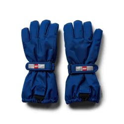 LEGO Iconic ski rukavice, teget - 158/164