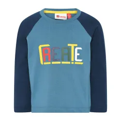 LEGO Iconic majica dugih rukava, prašnjavo plava - 98