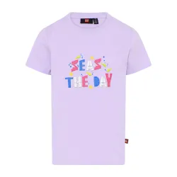 LEGO Iconic majica kratkih rukava, bledo ljubičasta - 152