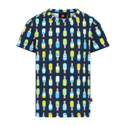 LEGO Iconic majica kratkih rukava, teget - 152