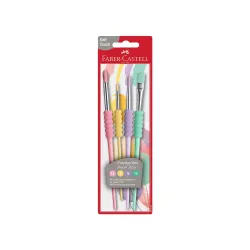 Četkica Faber Castell soft grip set 1/4 pastel 481620