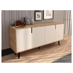 Komoda za predsoblje Latina Safir hrast belo