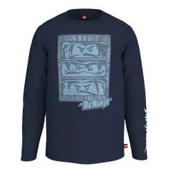 LEGO NINJAGO majica dugih rukava, teget - 104