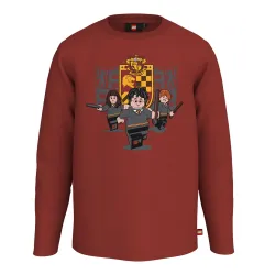 LEGO Harry Potter majica dugih rukava, bordo - 152