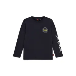 LEGO NINJAGO majica dugih rukava, crna - 116