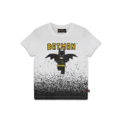 LEGO Batman Classic majica kratkih rukava, bela - 140
