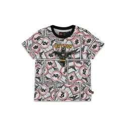 LEGO Batman Classic majica kratkih rukava, bela - 152