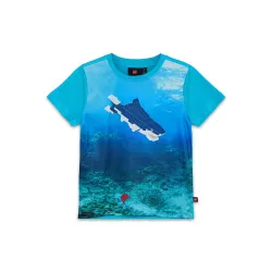 LEGO Iconic majica kratkih rukava, jarko plava - 128