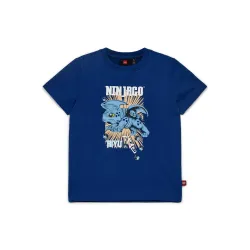LEGO NINJAGO majica kratkih rukava, teget - 104