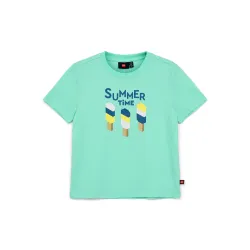 LEGO Iconic majica kratkih rukava, mint - 152