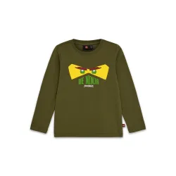 LEGO NINJAGO majica dugih rukava, maslinasto zelena - 128