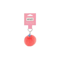 ENSO FLUFFY CHARMS dečiji privezak - koralna