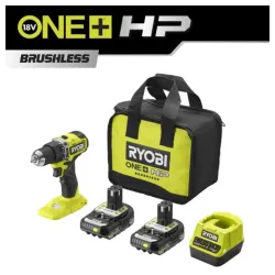 Set - udarna bušilica (18V ONE+™ HP) sa 2 baterije (2Ah) i punjačem - RYOBI RDD18C-220S