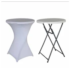 Navlaka za barski sto, bela