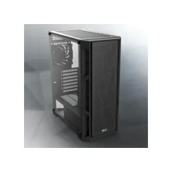 Kucište RAIJINTEK ARCADIA III Midi Tower/ATX/M-ATX/MINI-ITX/bez napajanja/kaljeno staklo/crna