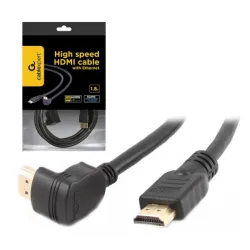 CC-HDMI490-6 Gembird HDMI kabl 4K UHD, Ethernet, konektor pod uglom 90 stepeni 1,8m A