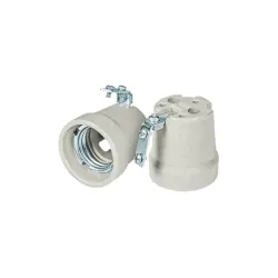 Porcelansko grlo sa metalnim držačem E27